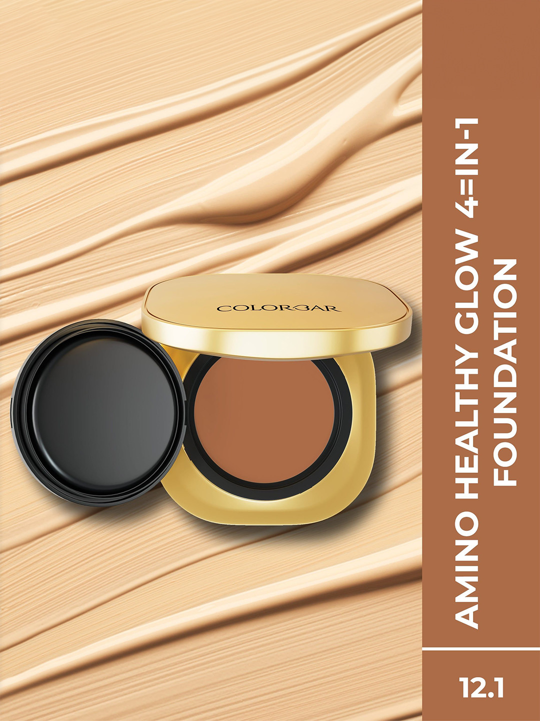 Colorbar Amino Healthy Glow 4-in-1 Foundation - 20 g - HG 12.1