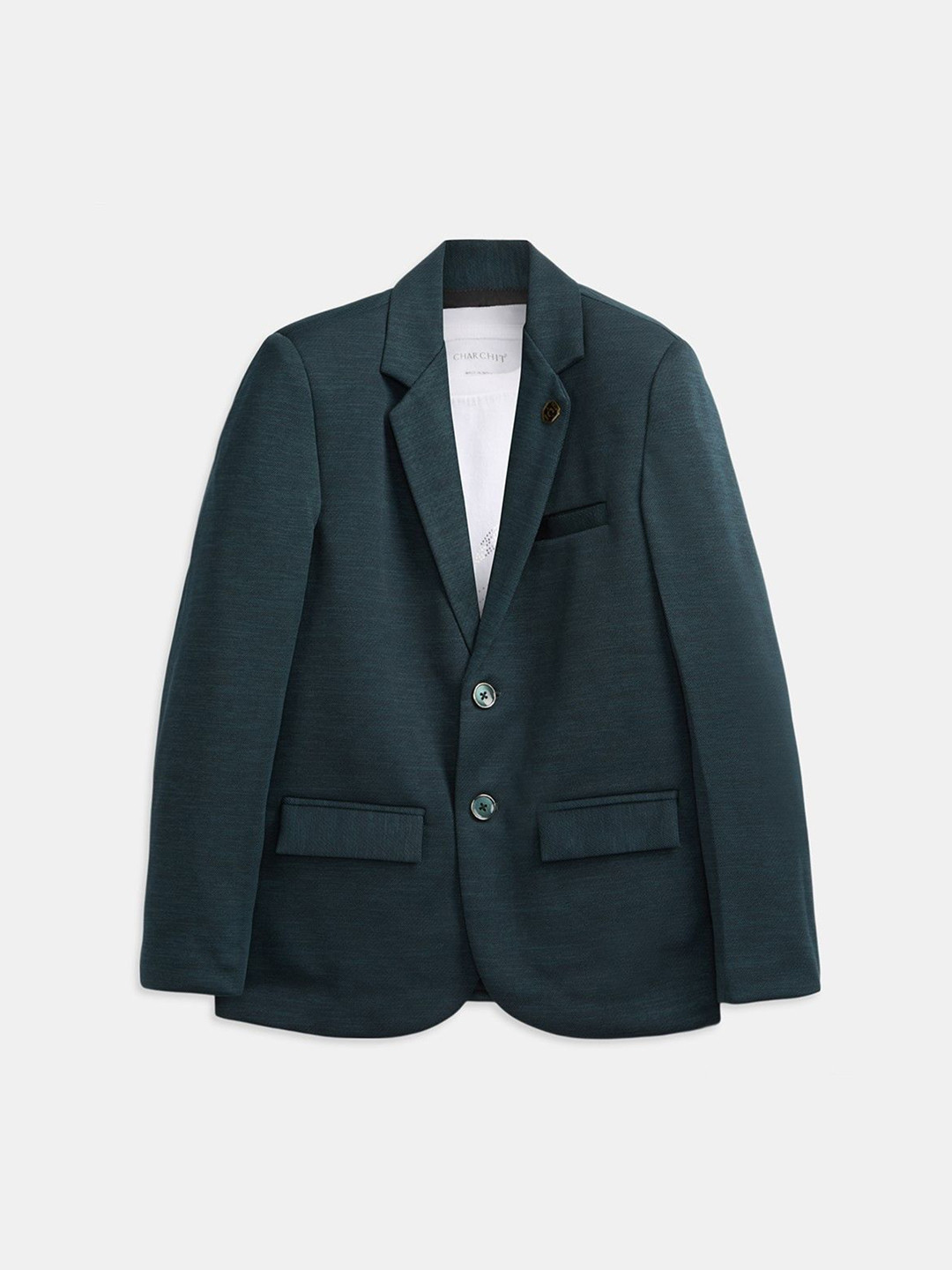 CHARCHIT Single-Breasted Long Sleeve Blazer