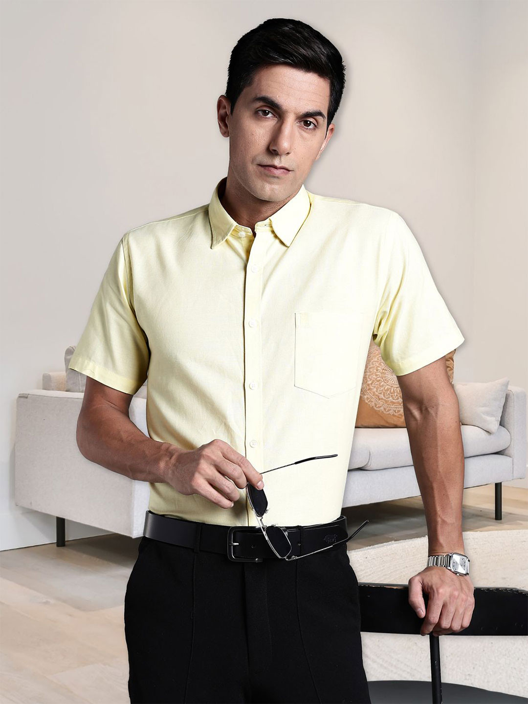 Southbay Pure Cotton Regular Fit Formal Shirt