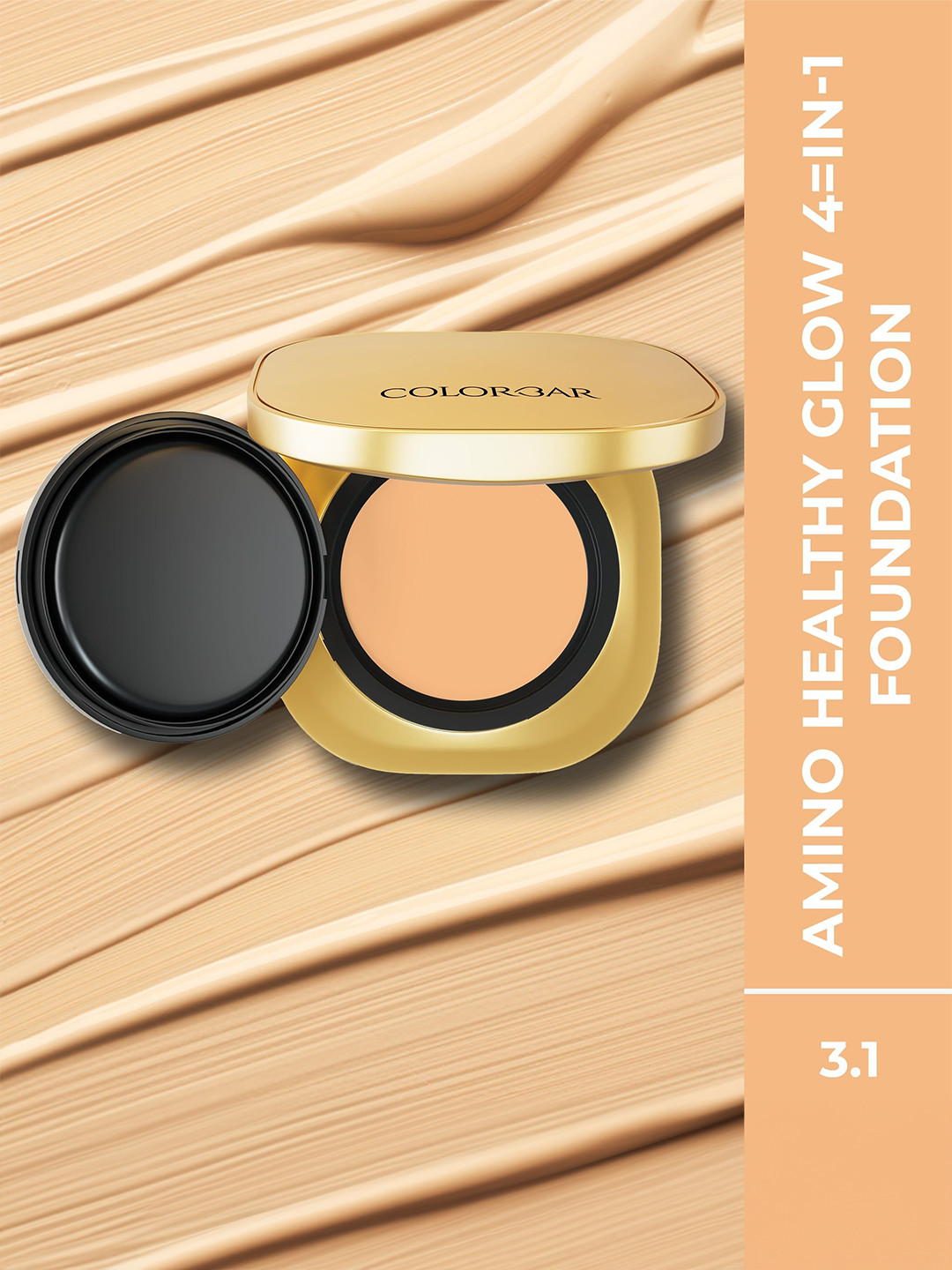 Colorbar Amino Healthy Glow 4-in-1 Foundation - 20 g - HG 3.1