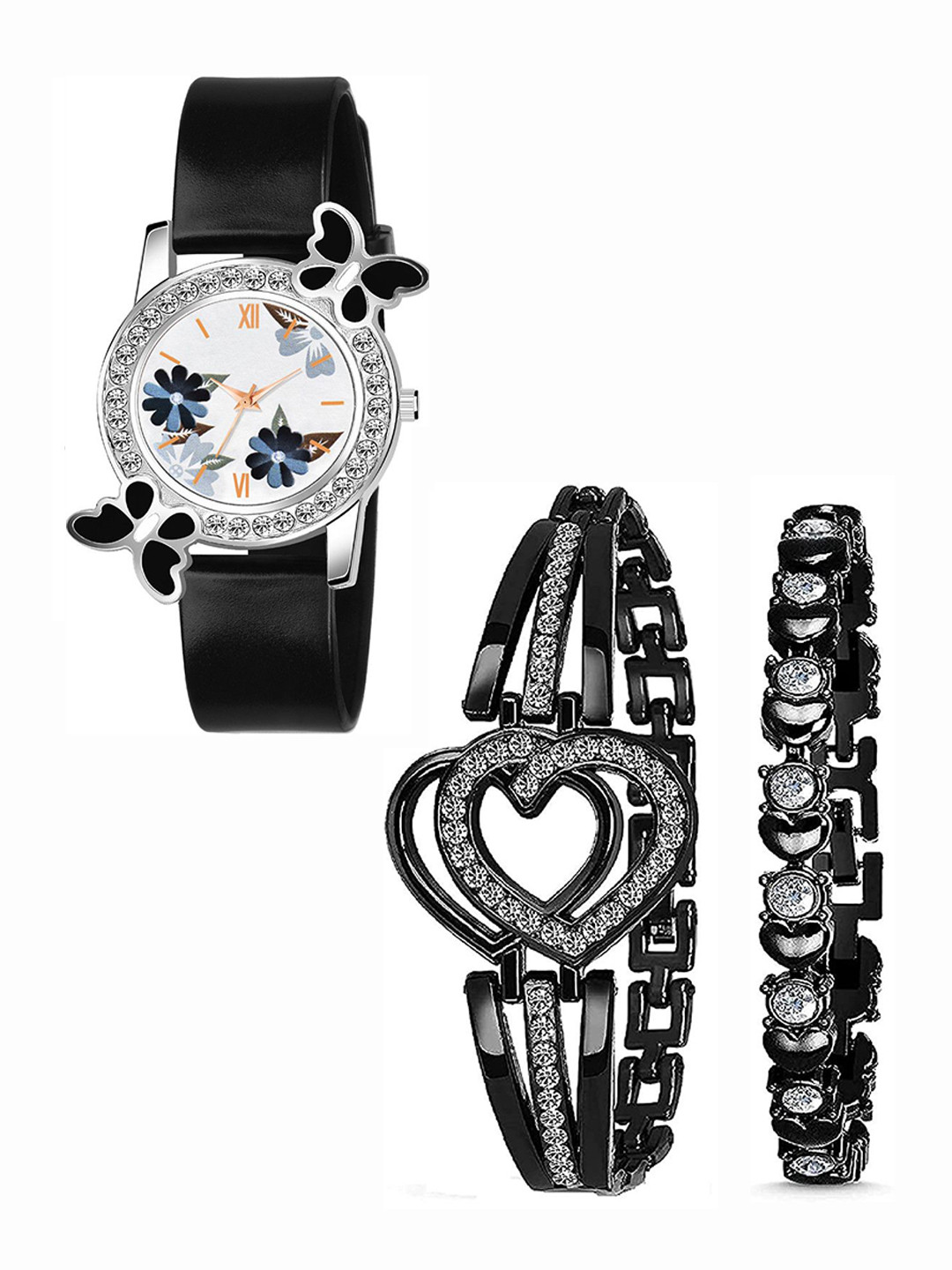 CSAMON Women Printed Regular Analogue Watch  Comes With Bracelet - 328 Fosil Heart Dani B