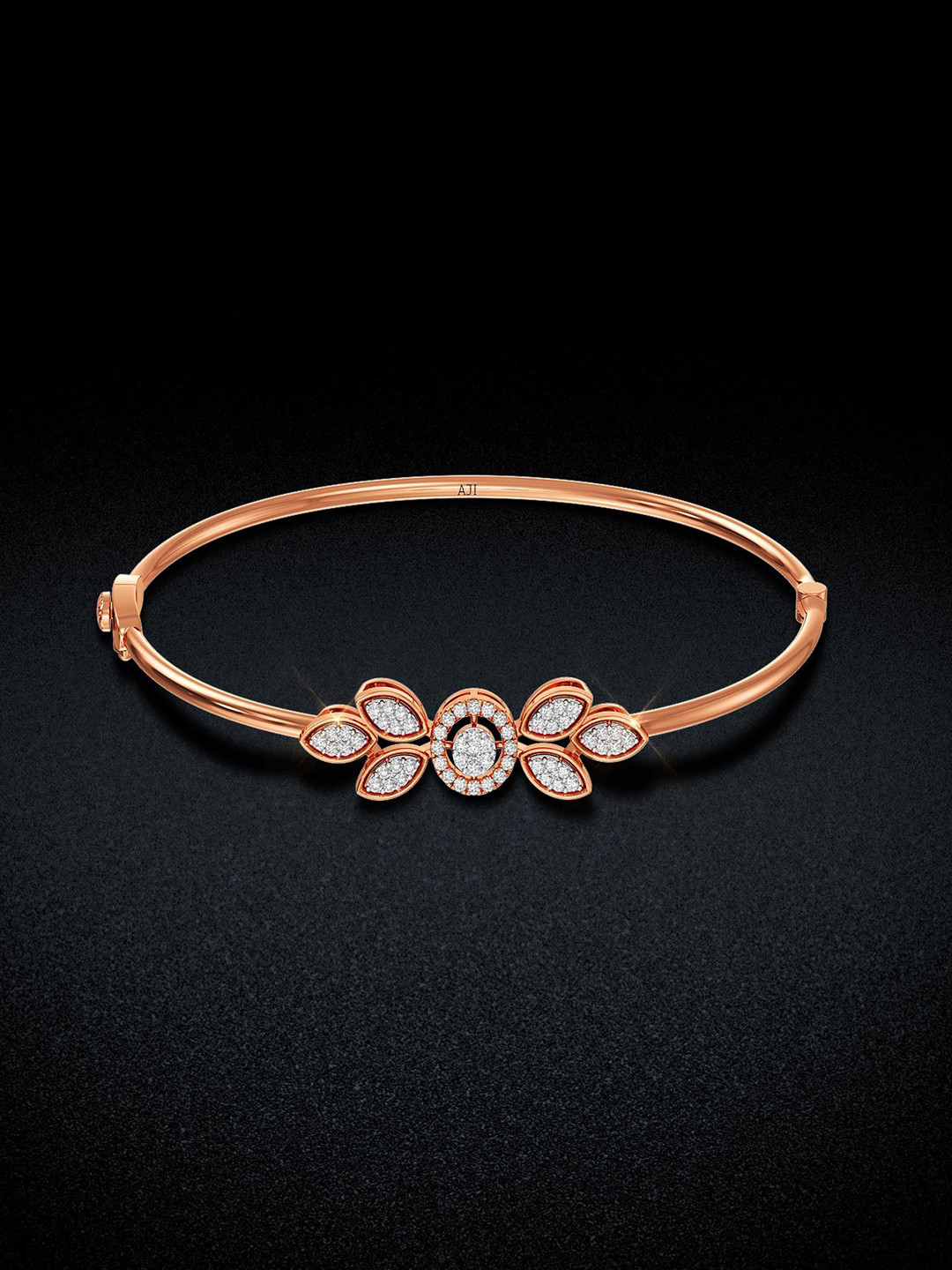 Hexa Leaf Bloom Diamond Bracelet