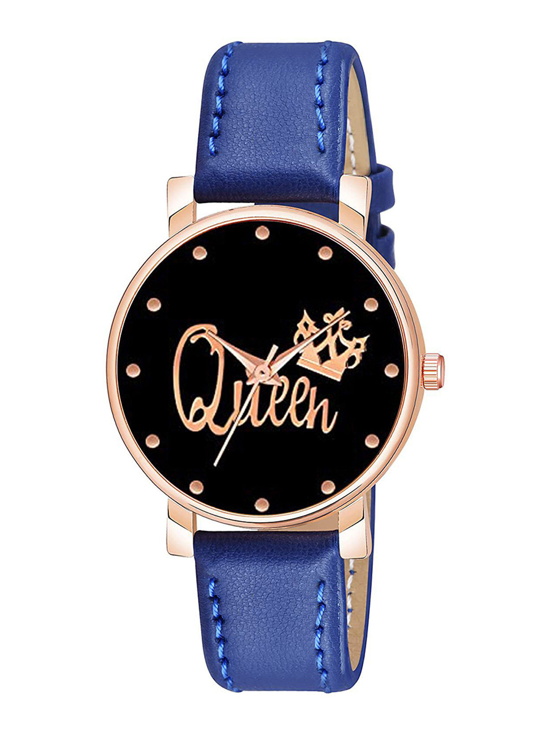 Gopal Shopcart Unisex Dial & Straps Analogue Watch C36 Q Blue Leather