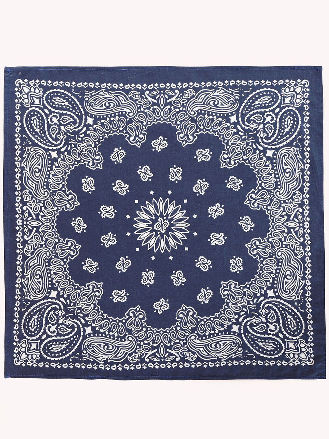 HANDICRAFT PALACE Women Blue Mandala Paisley Printed Pure Cotton Bandana