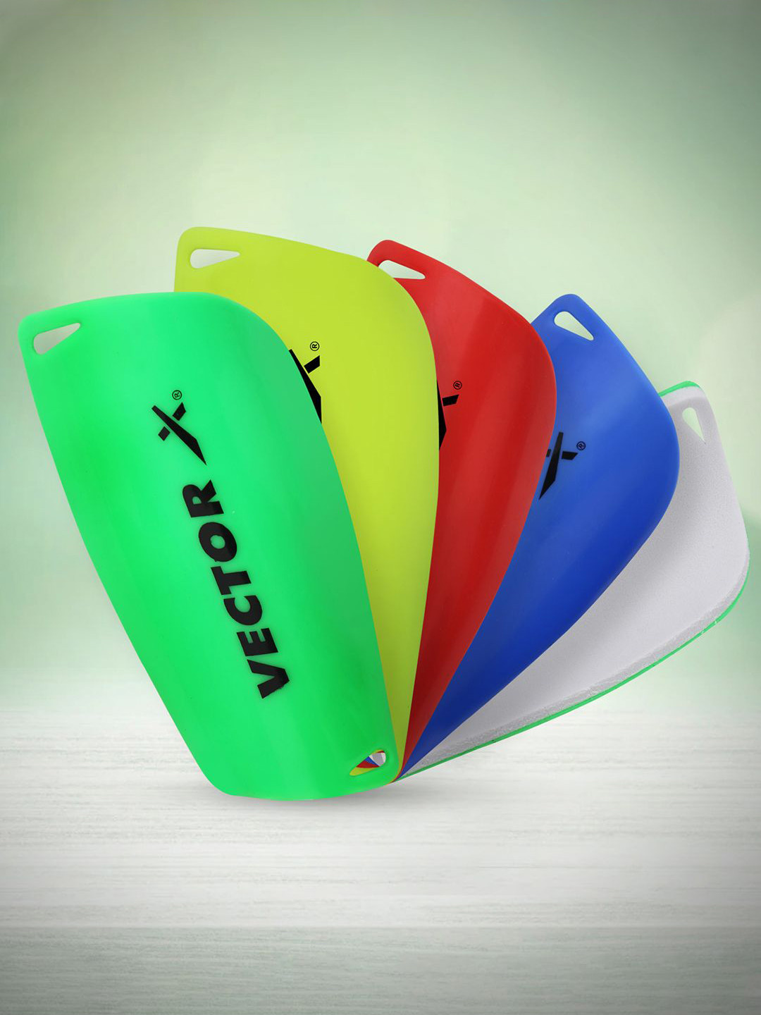 VECTOR X Pack Of 4 Assorted Invader Shin Guard