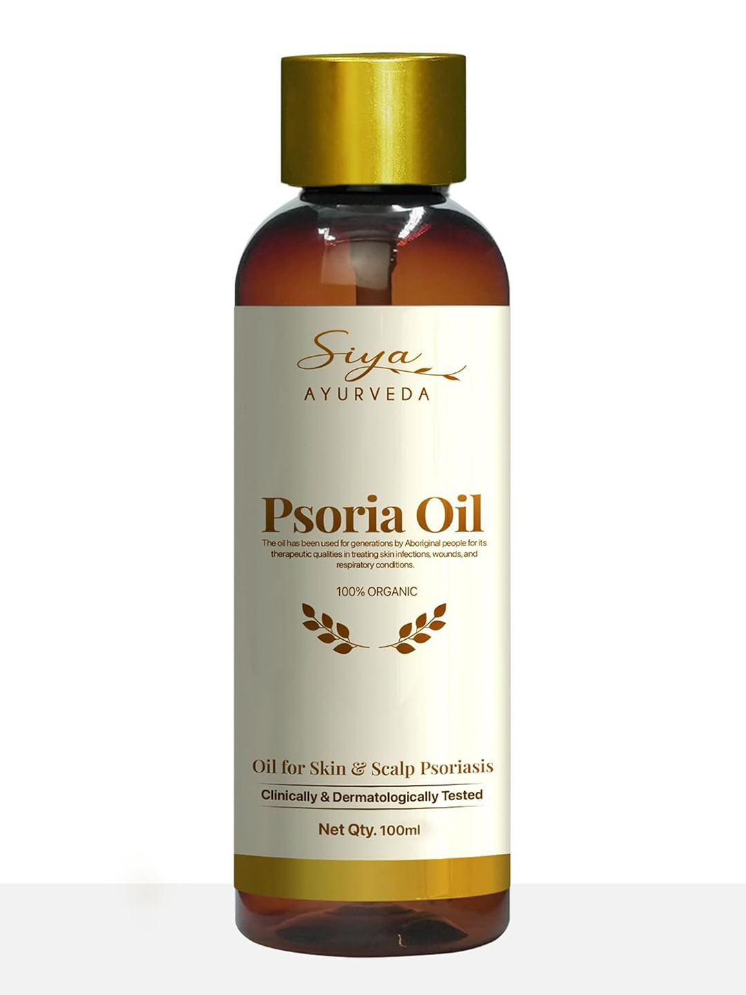 Siya Ayurveda 100% Organic Psoria Oil - 100 ml