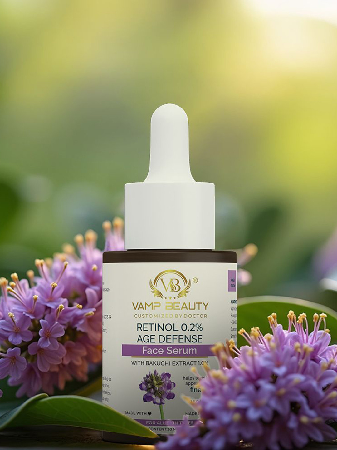 vamp beauty 0.2% Retinol Age Defence Face Serum - 30 ml