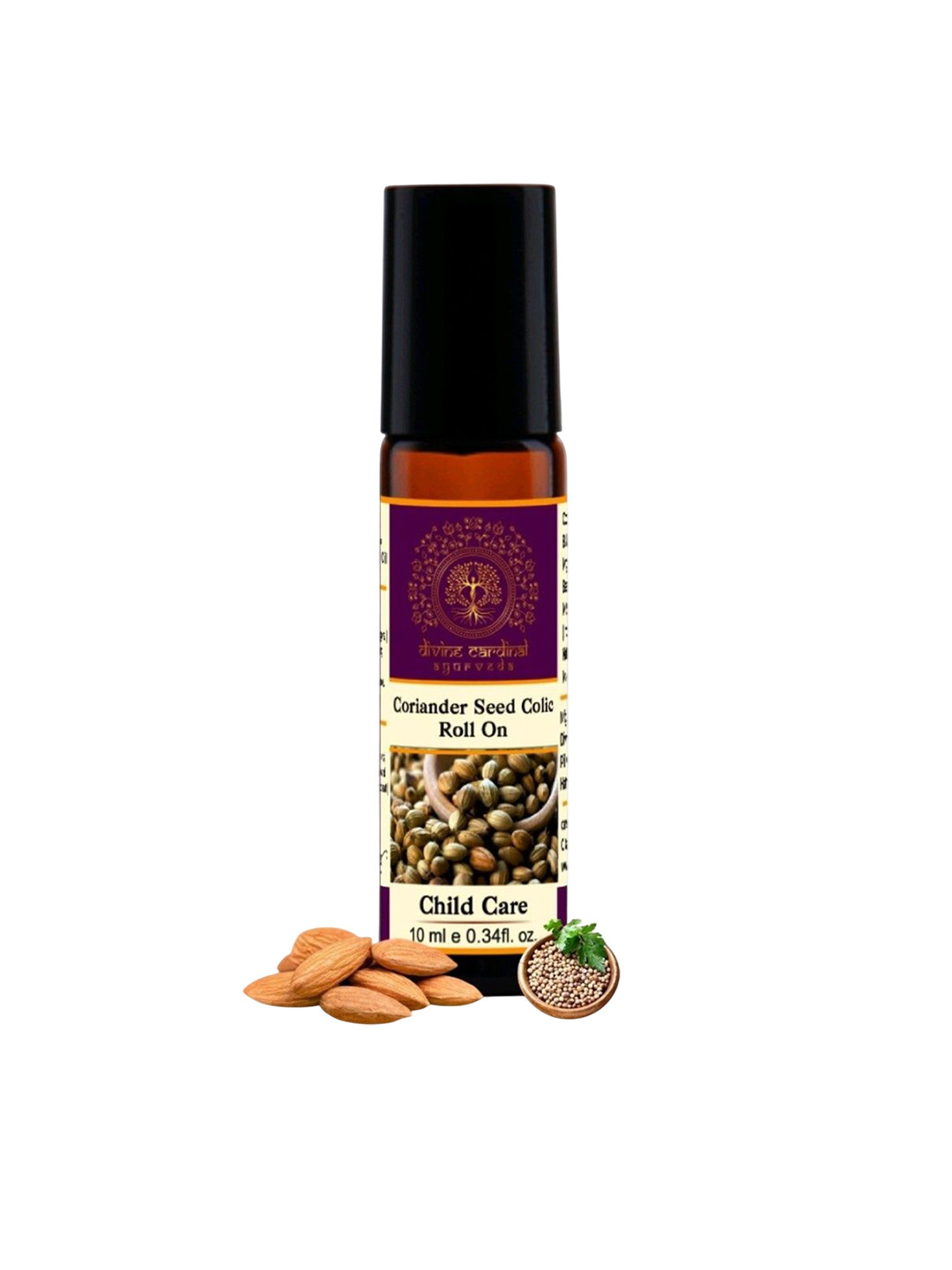 Divine cardinal Coriander Seed Colic Roll On - 10 ml