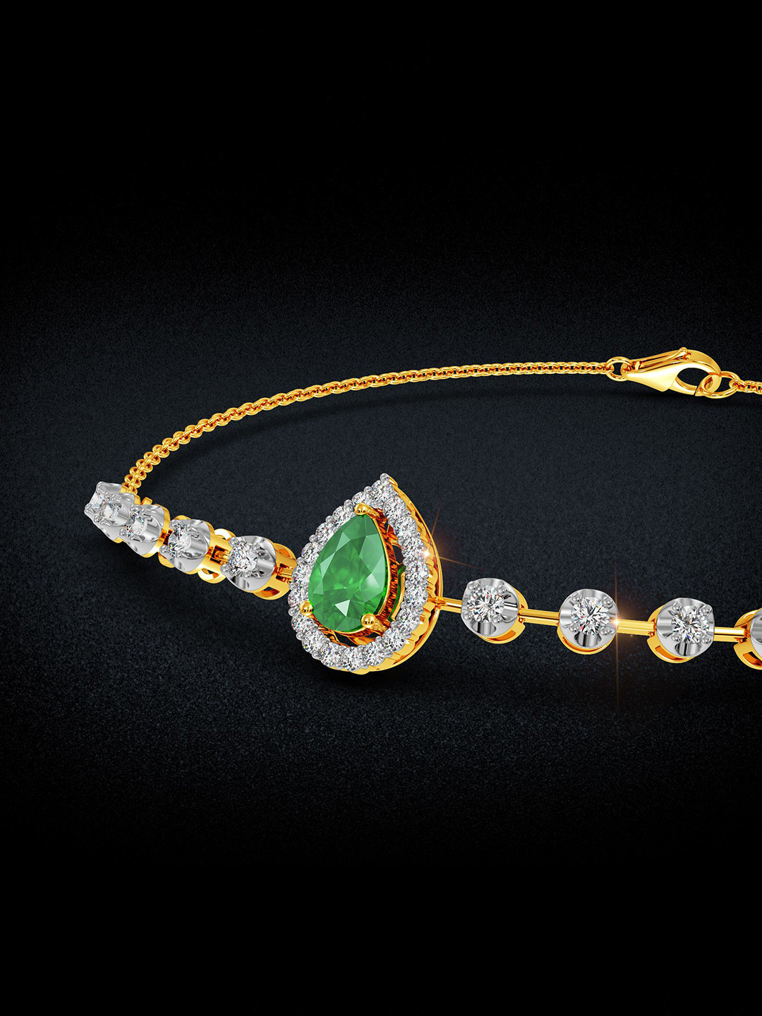 Joyalukkas Tranquil Dew Diamond Bracelet