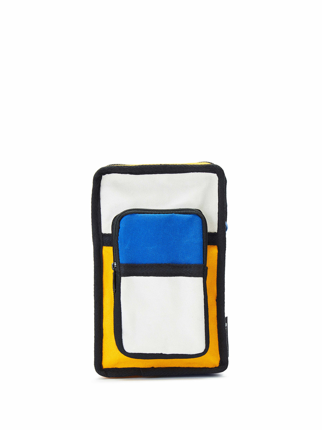 Tokike Unisex Colourblocked Messenger Bag