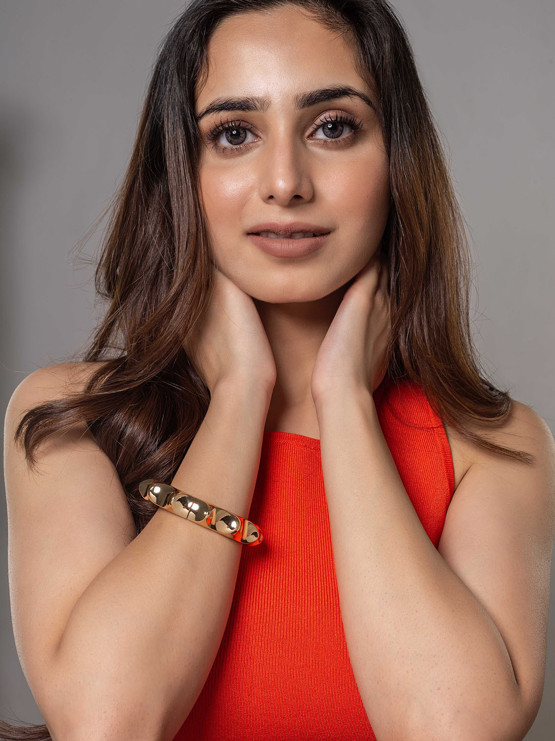 MINJI AND CO. Gold-Plated Bangle