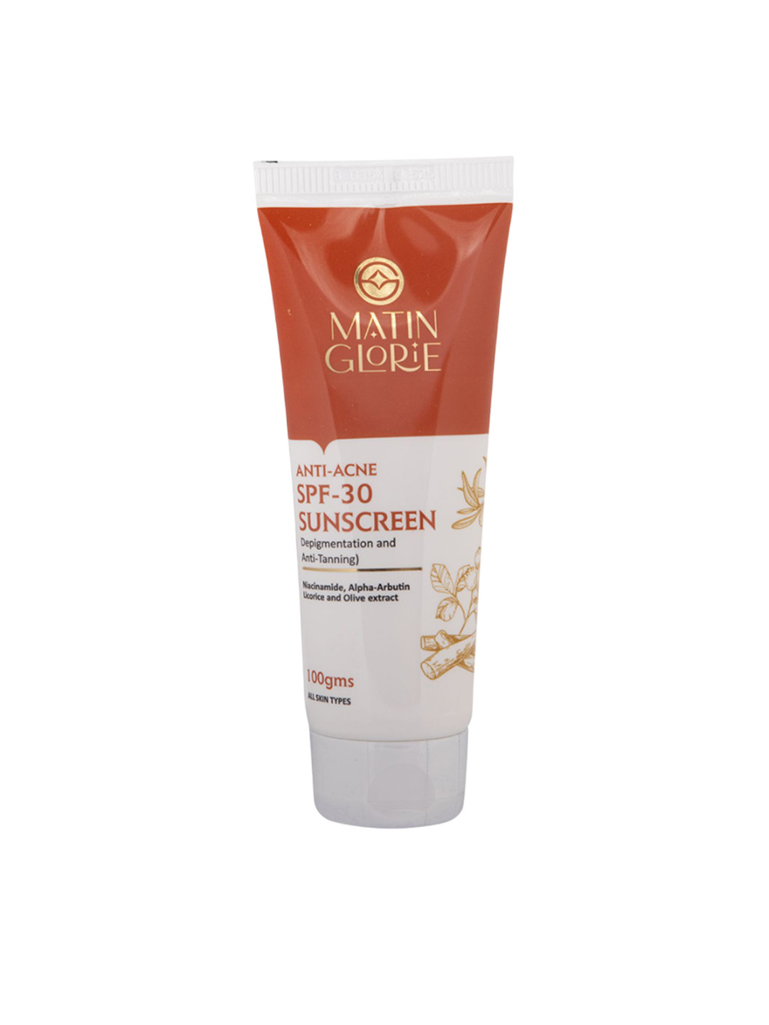 MATINGLORIE Non Sticky Broad Spectrum Anti-Acne SPF30 Sunscreen 100g