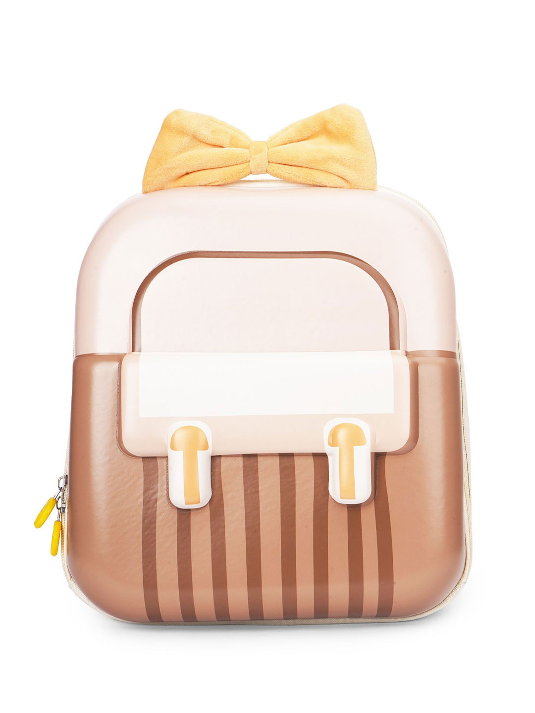 Kids On Board 3D Printed Design Bow Accent Backpack