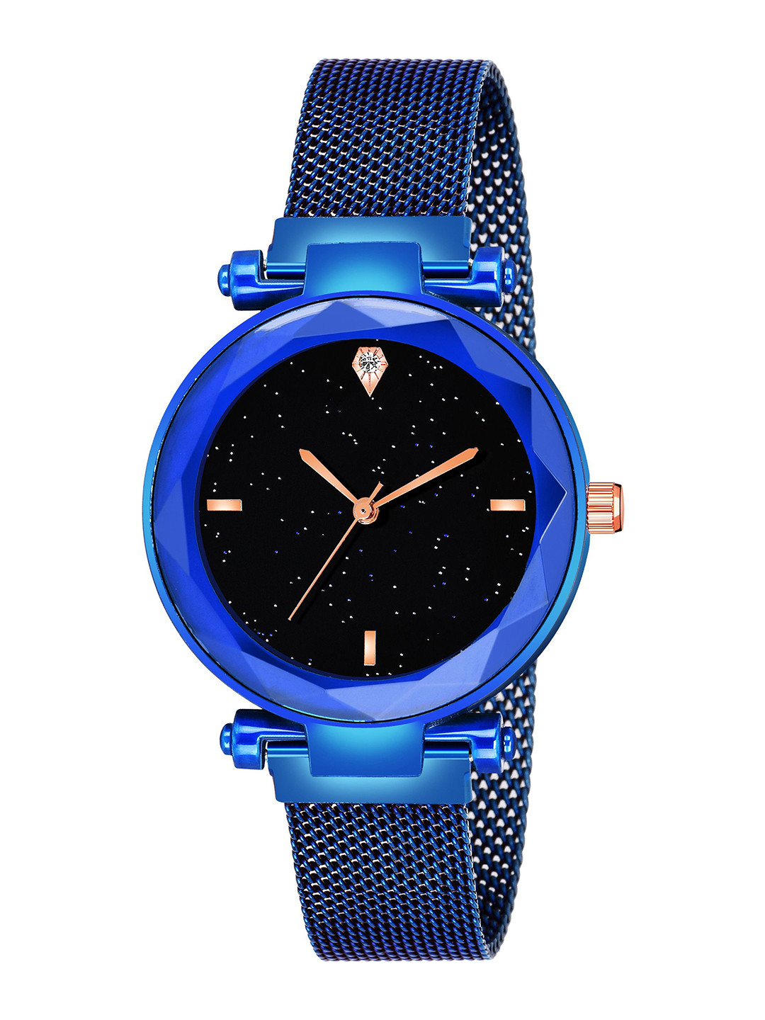 Gopal Shopcart Unisex Embellished Round Button Regular Analogue Watch-GR_379
