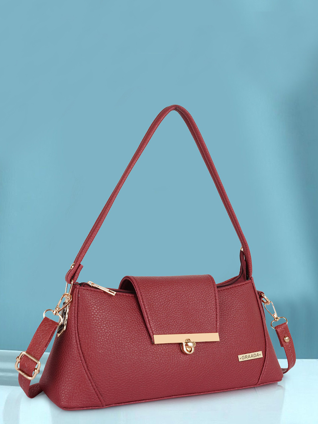 GRAADA Textured Crossbody Sling Bag