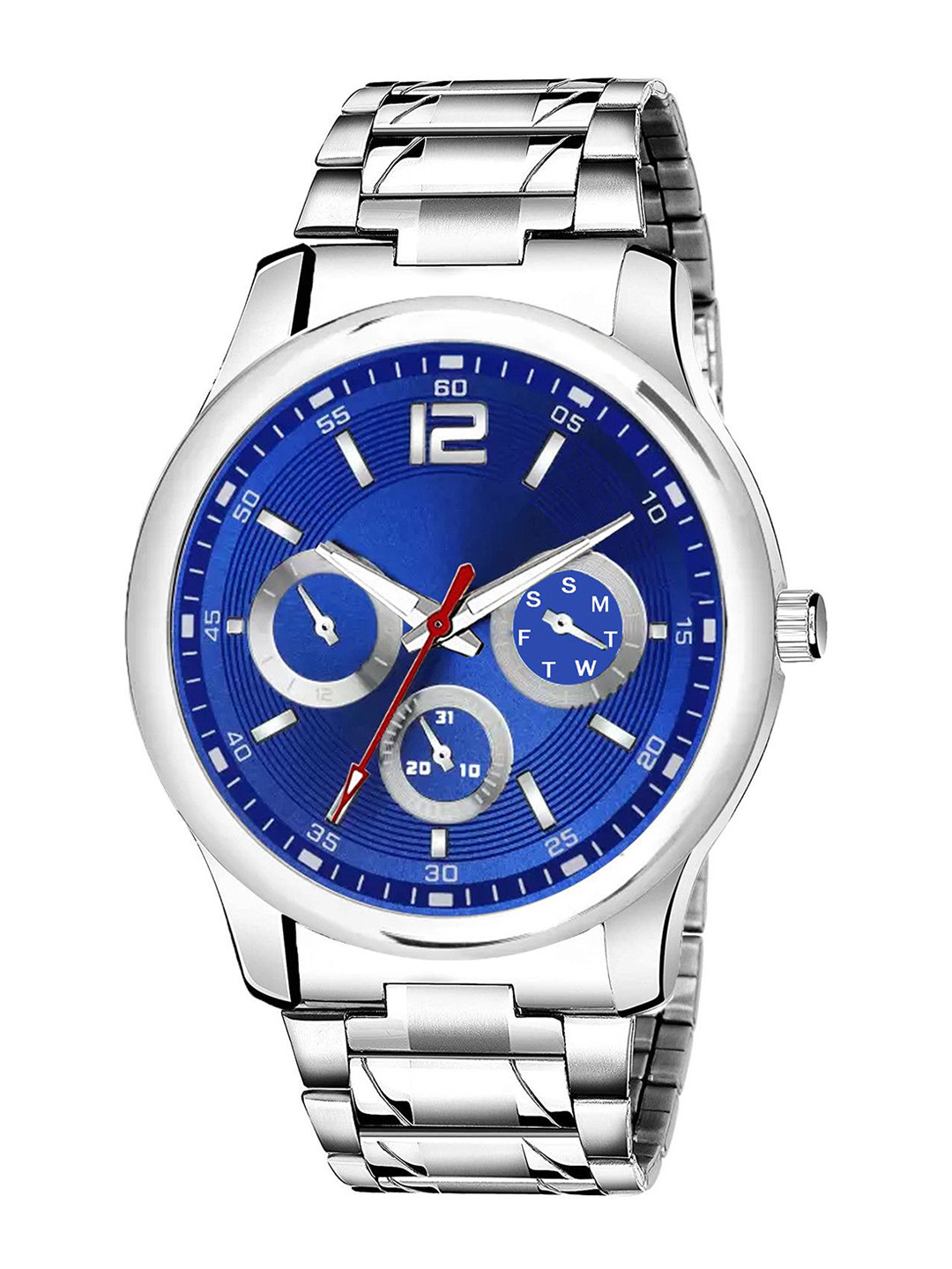 CSAMON Men Printed Analogue Stainless Steel Round Formal Watch - 1017 N Aeviyo Stil