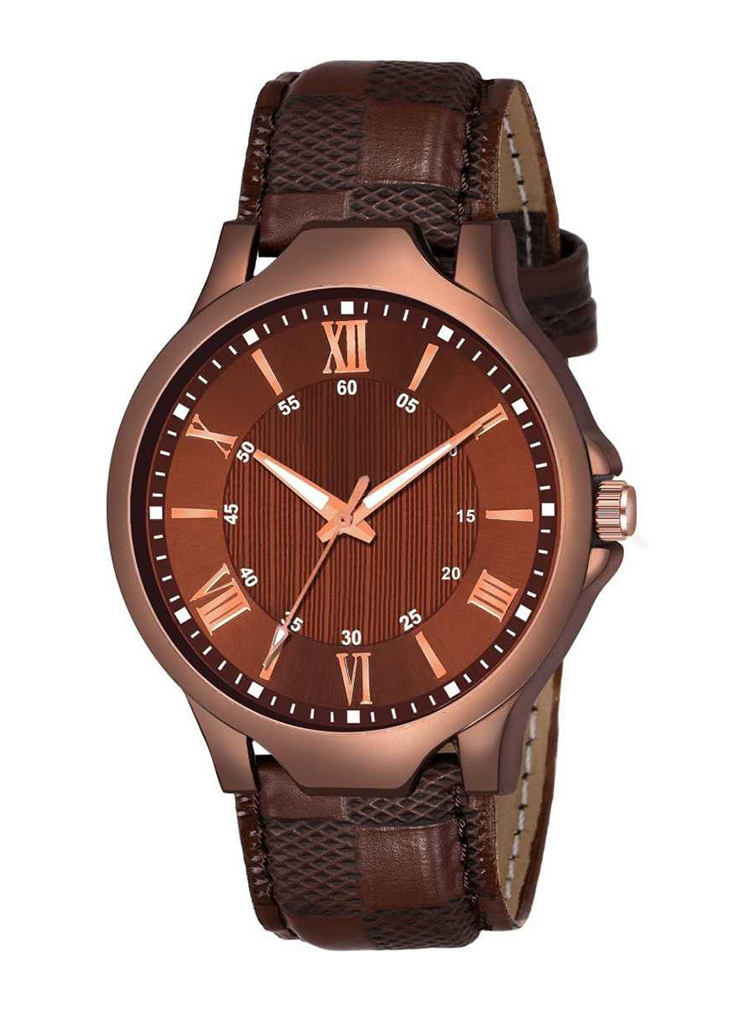 CSAMON Men Dial & Leather Straps Analogue Watch GR_1016_WithoutDate