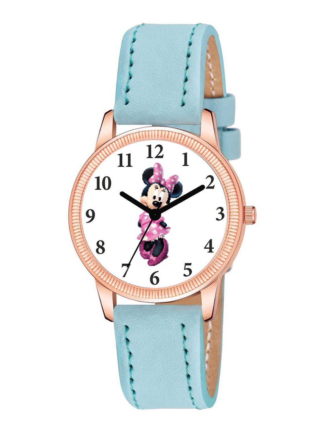 Gopal Shopcart Women Dial & Straps Analogue Watch C25RG MIKI1 SKY BLU Leather