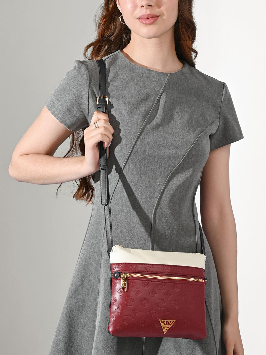 LAVIE Signature Women Galax Colourblock Crossbody Sling Bag