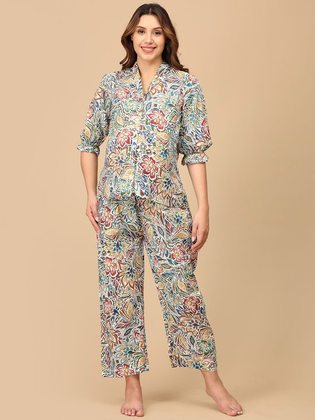 The Mom Store Women Night suit