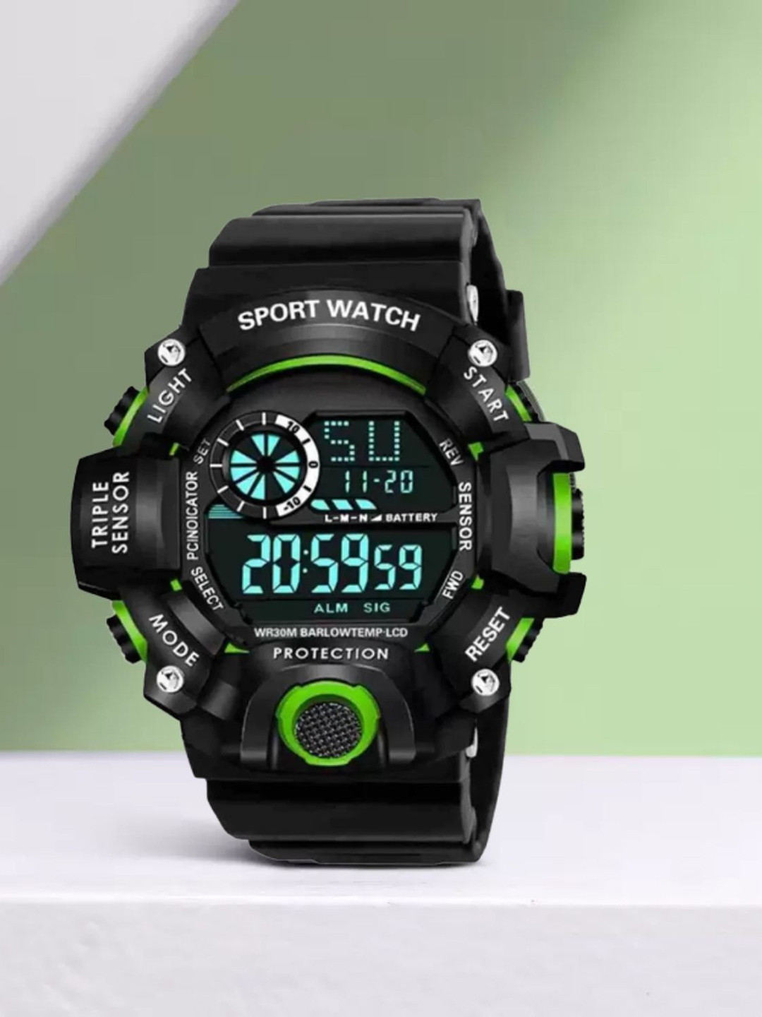 SELLORIA Boys Solid Round Tang Regular Digital Watch