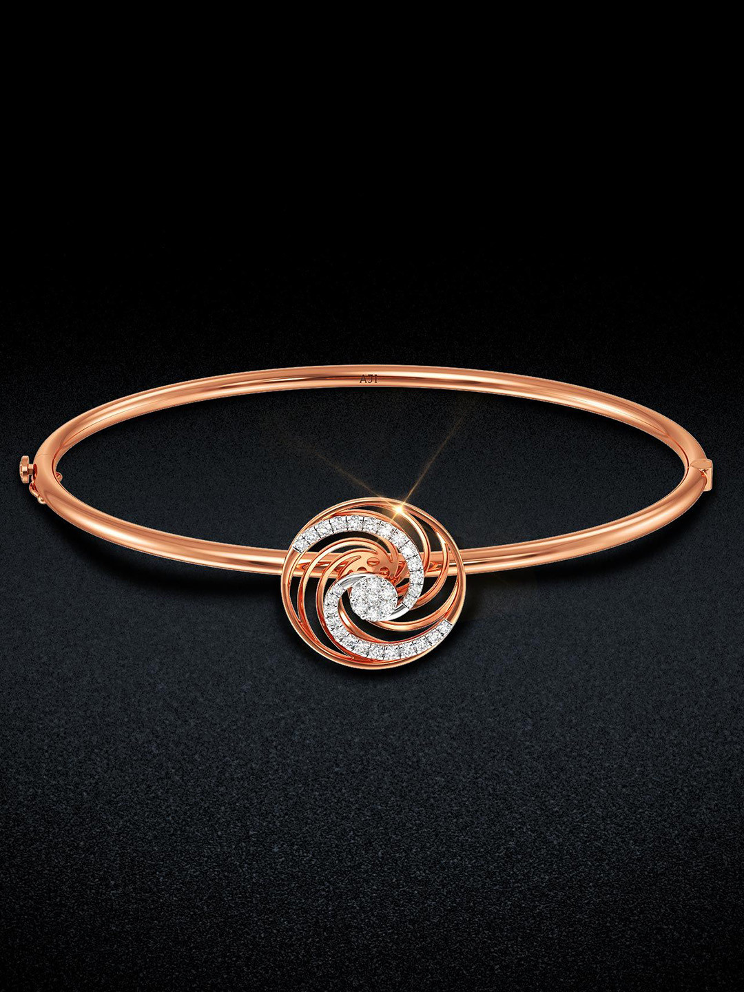 Joyalukkas Graceful Twirl Diamond Bracelet