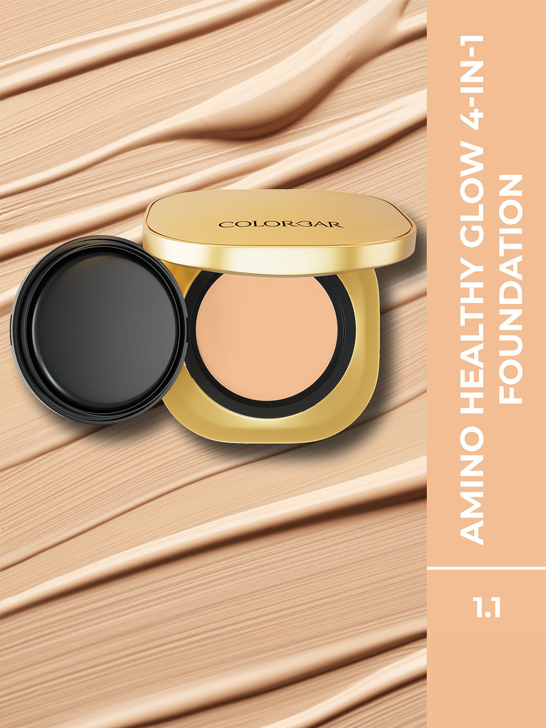 Colorbar Amino Healthy Glow 4-in-1 Foundation - 20 g - HG 1.1