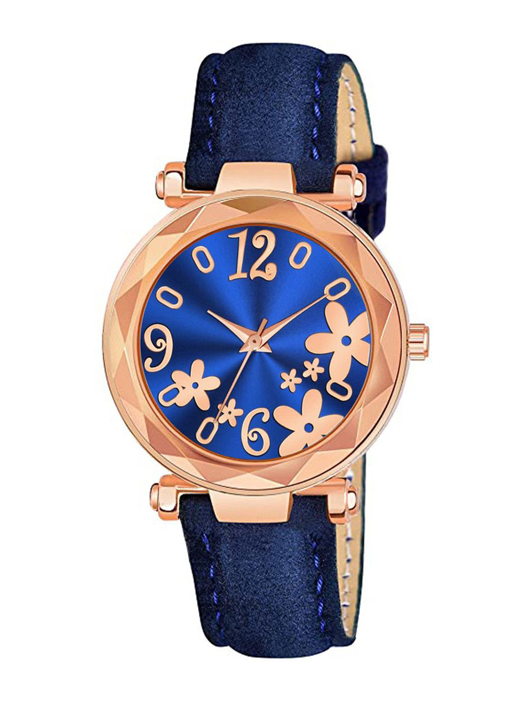 Gopal Shopcart Women Printed Dial Analogue Watch GR369RG R3 BLU Vel L