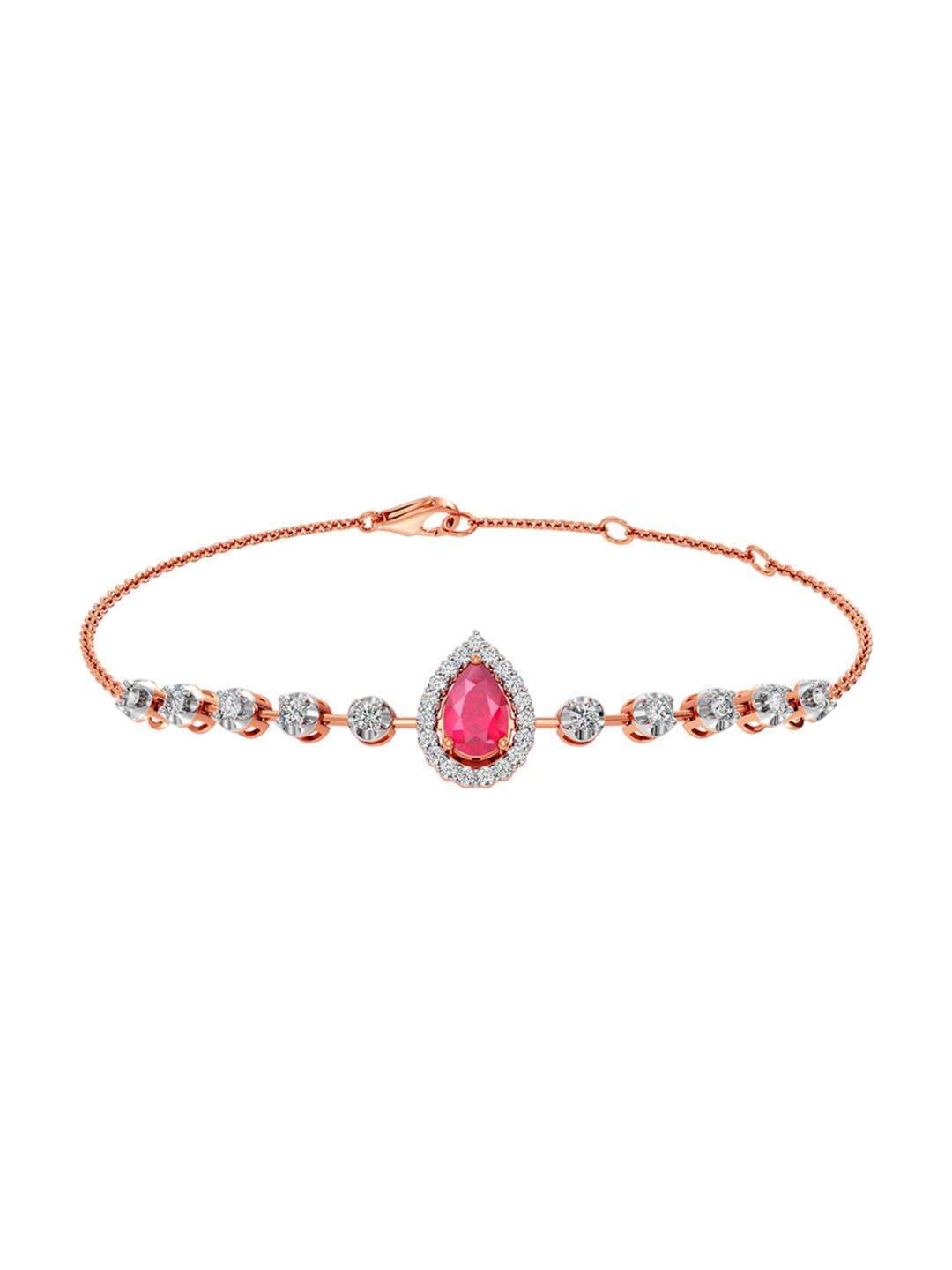 Joyalukkas Droplet Grace Diamond Bracelet