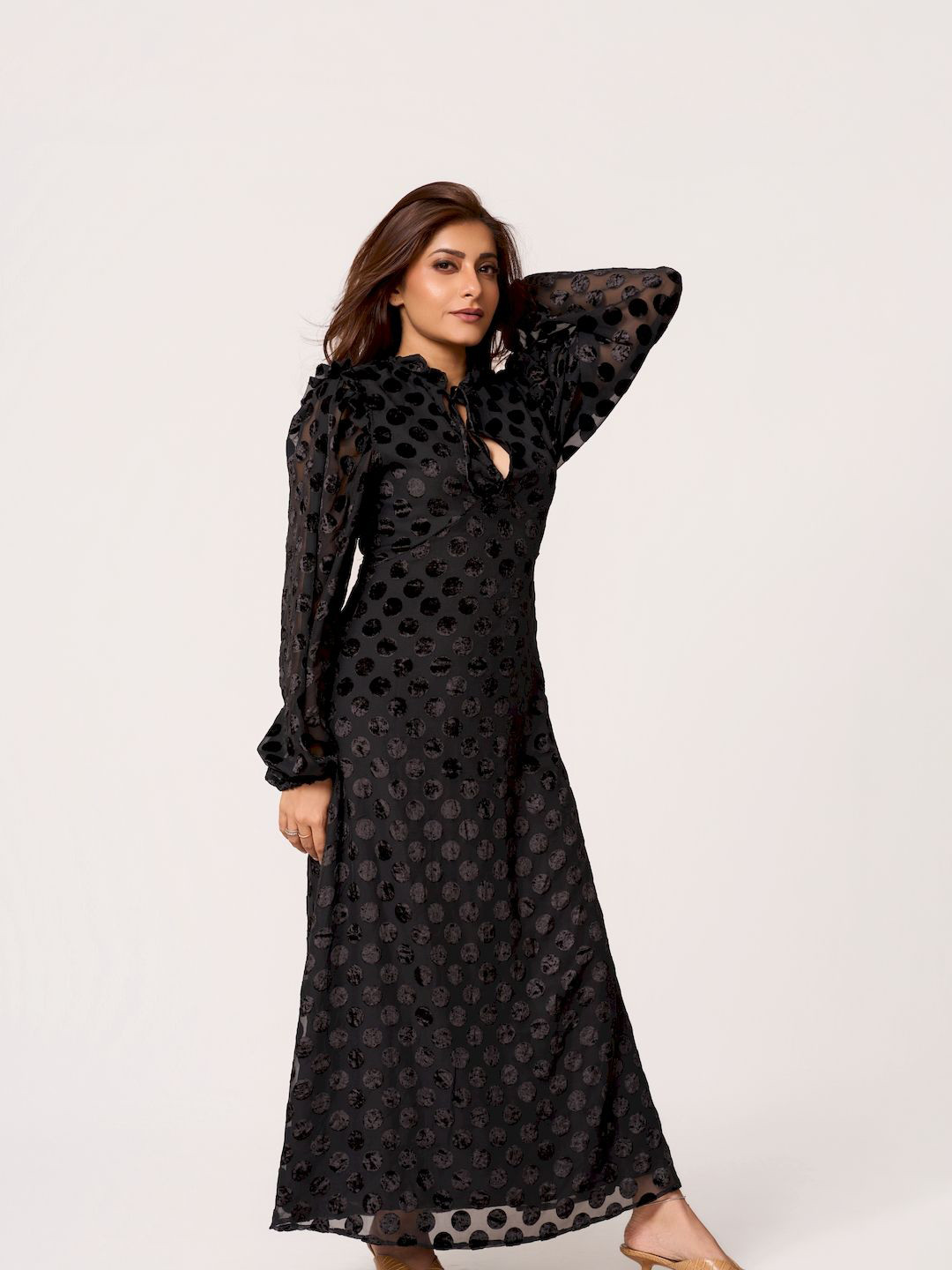 How When Wear The Blackout Bloom Velvet Maxi Dress