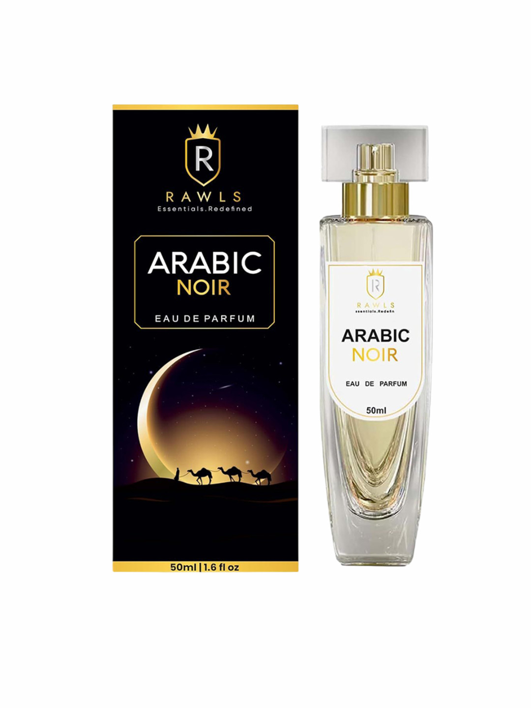 RAWLS Arabic Noir Long Lasting Eau De Parfum - 50 ml