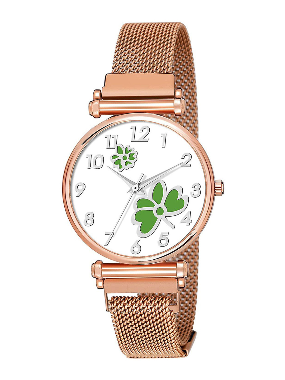 Gopal Shopcart Unisex Printed Round Button Regular Analogue Watch