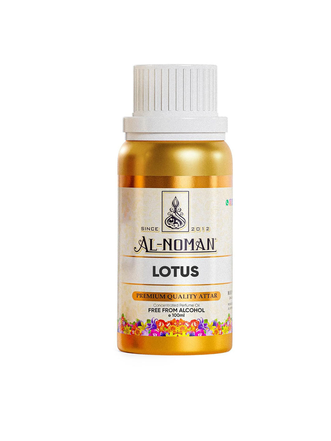 AL NOMAN FRAGRANCES Lotus Non Alcohol Attar - 100 ml