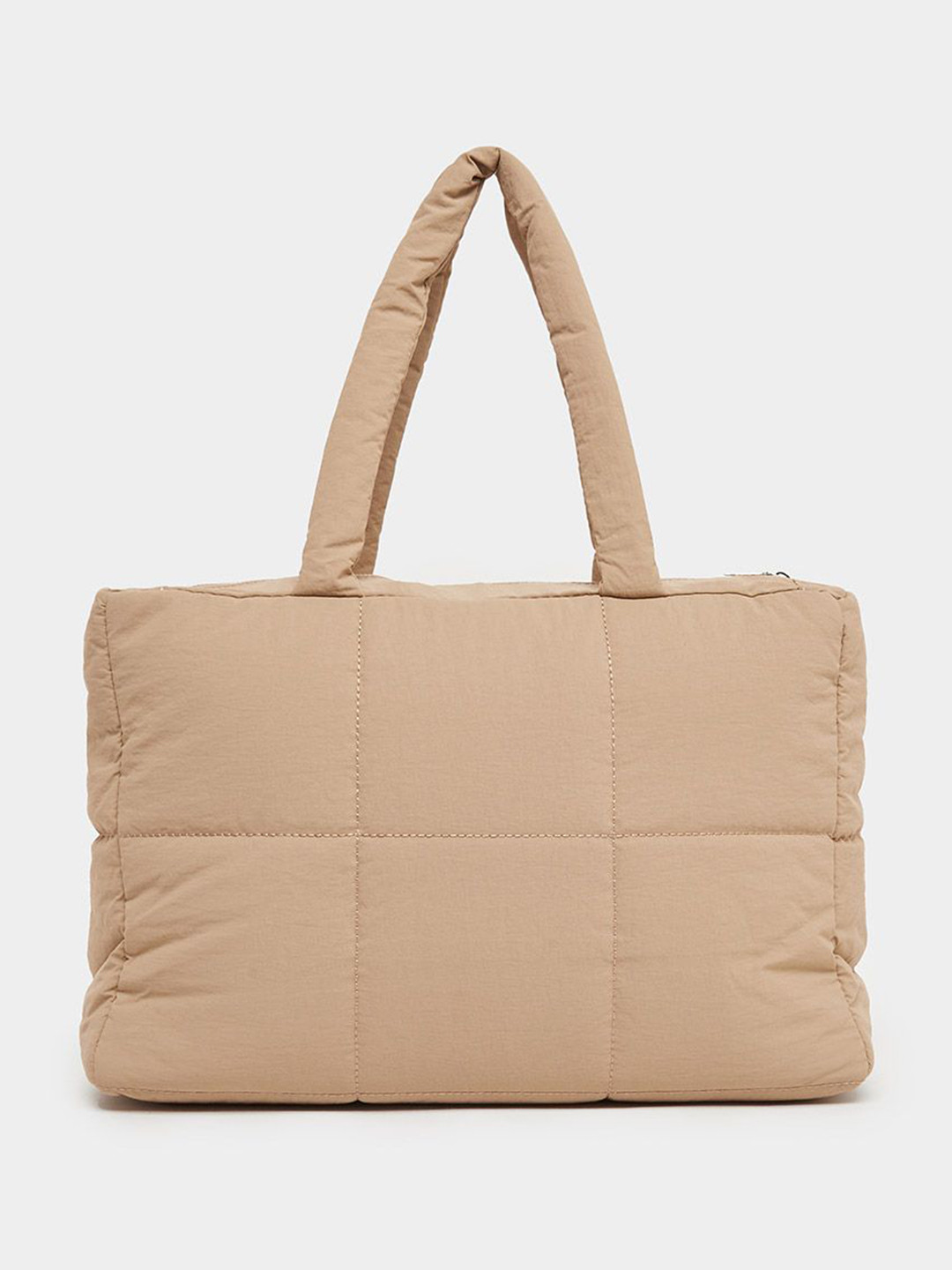 Styli Shopper Puffed Quilted Shoulder Bag