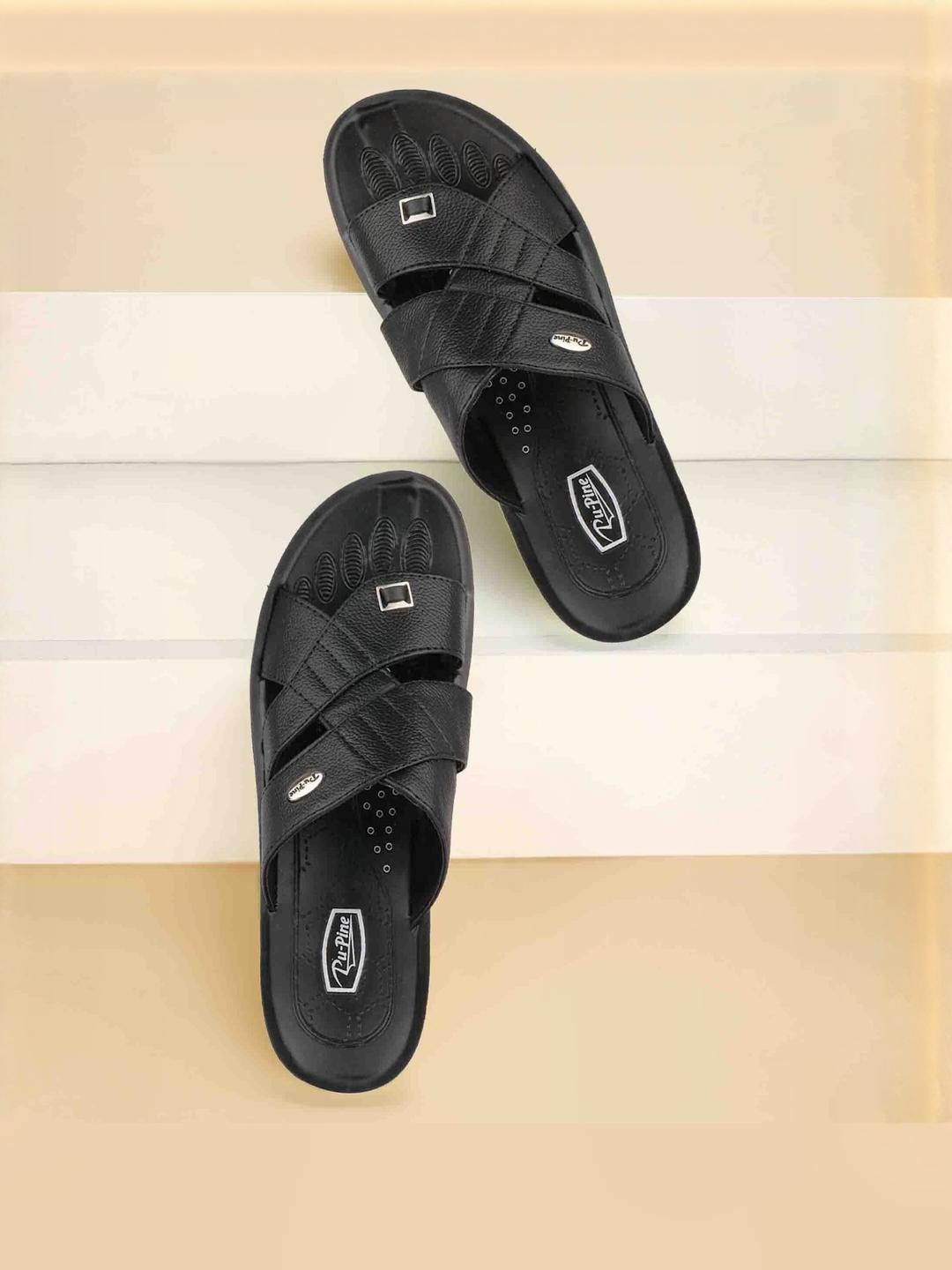 PU-PINE Men Slip-On Sandals