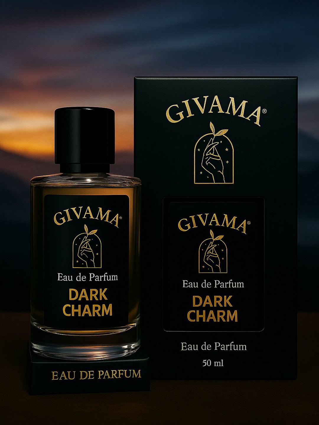 Givama Dark Charm Long Lasting Eau De Parfume - 50 ml
