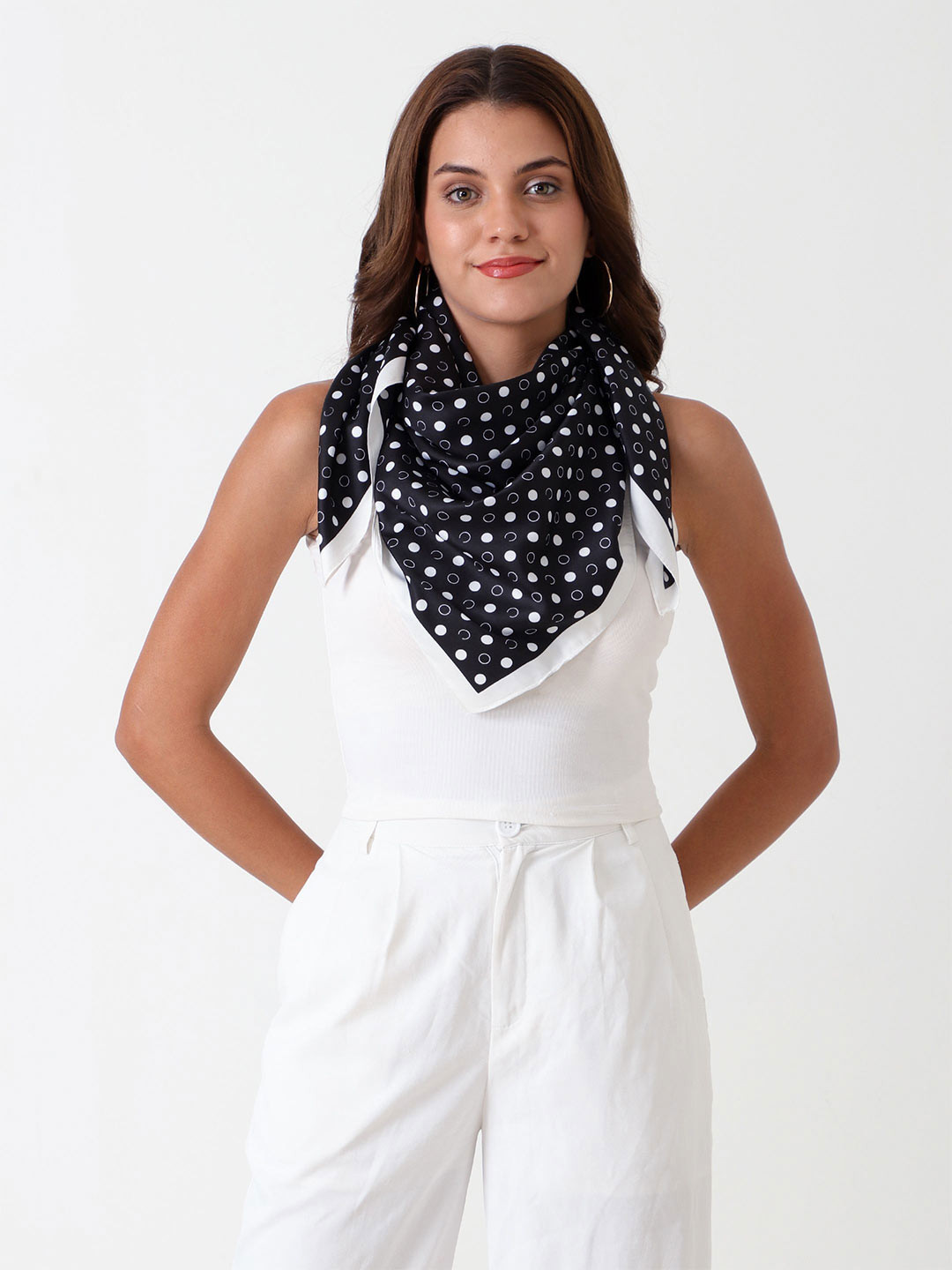 Beau Design Women Geometric Printed Scarf