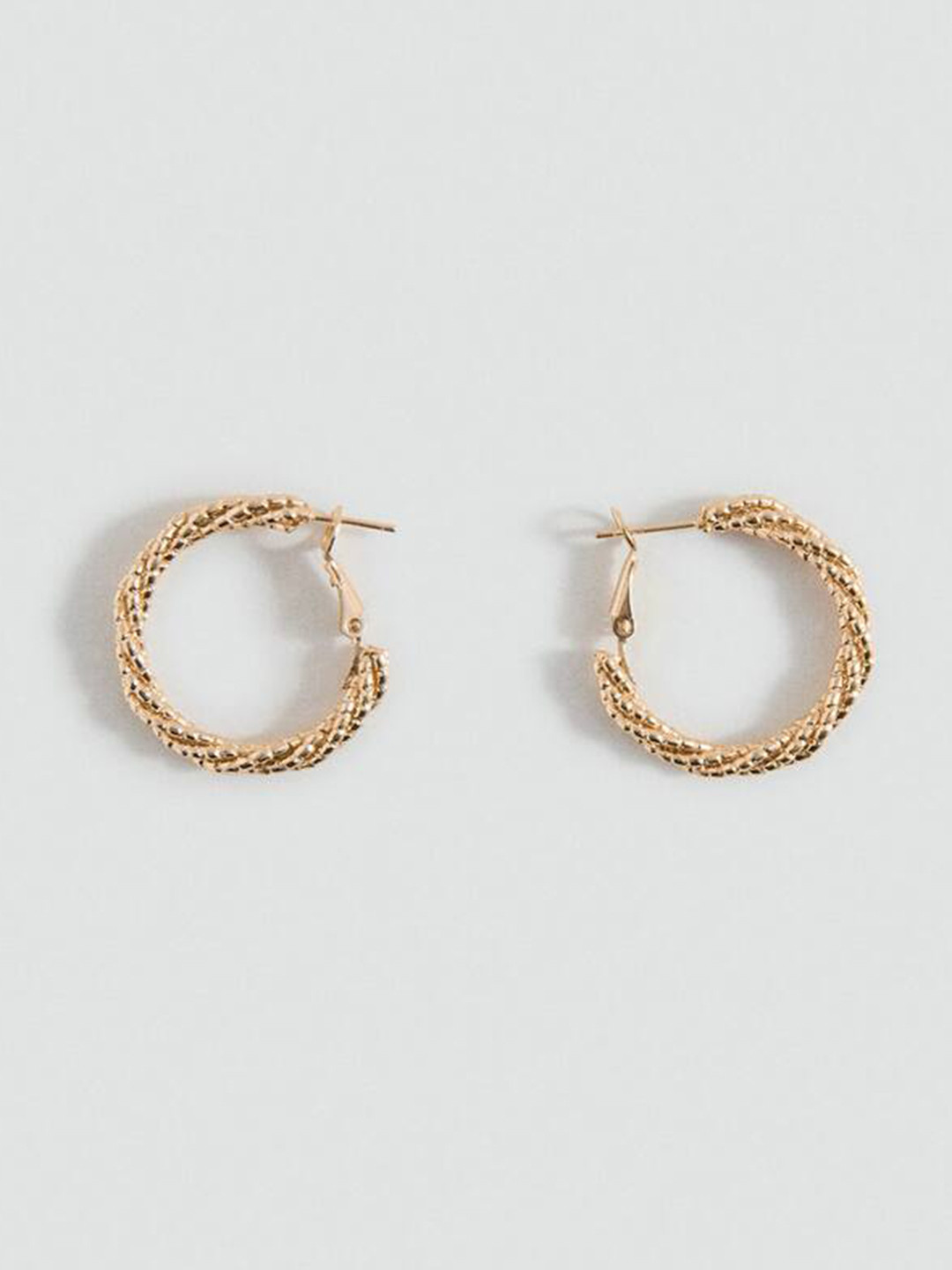 MANGO Teen Girls Circular Hoop Earrings