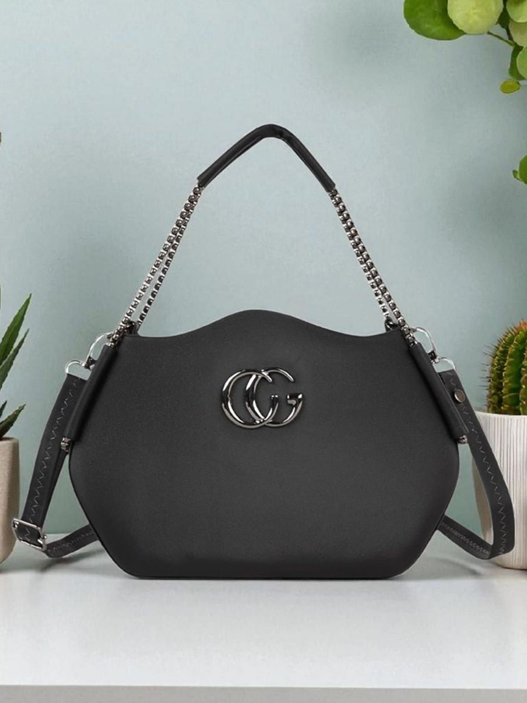 AAIFA Women Solid Crossbody Sling Bag