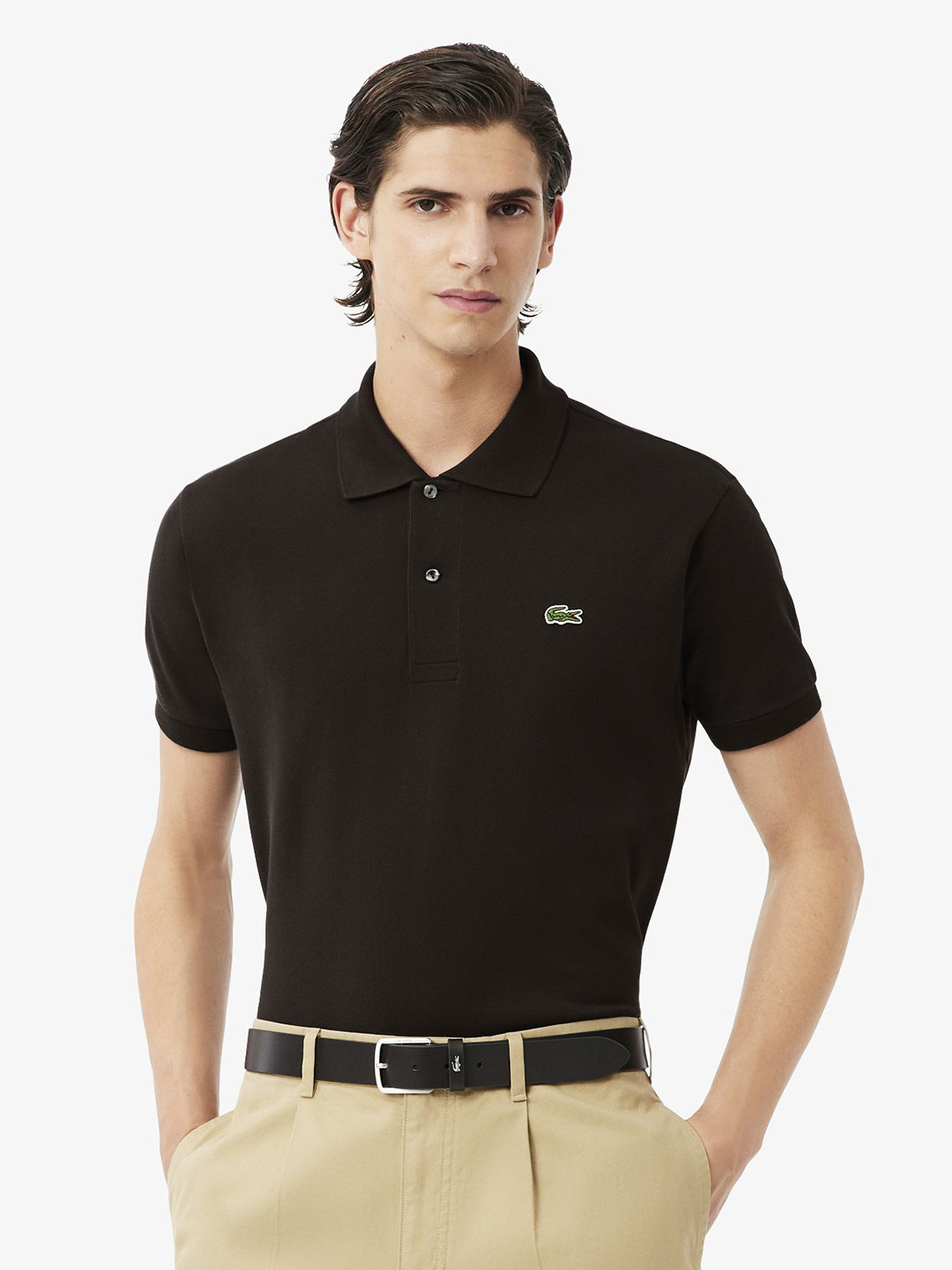 Lacoste L.12.12 Polo Collar Pure Cotton Classic Fit Casual T-shirt