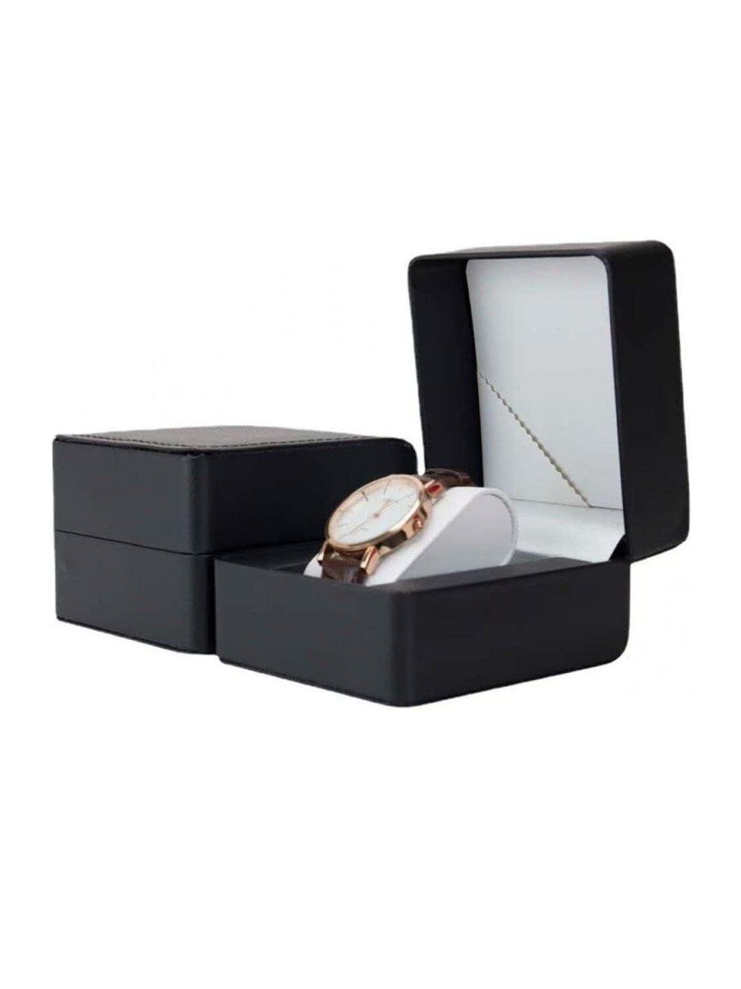 AUGEN Black Single Slot Watch Organiser