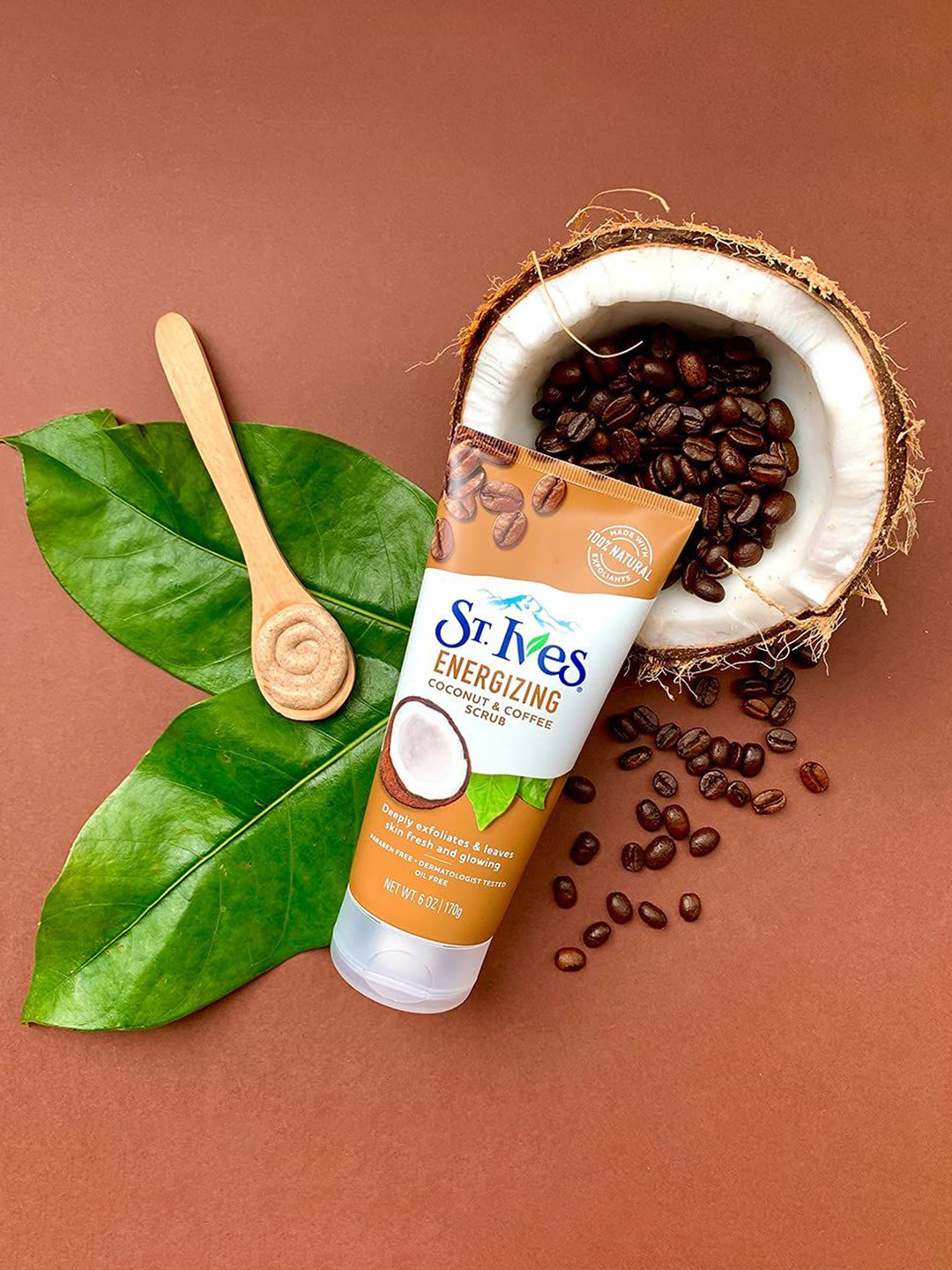 St. Ives Coconut & Coffee Energizing Scrub - 170 g