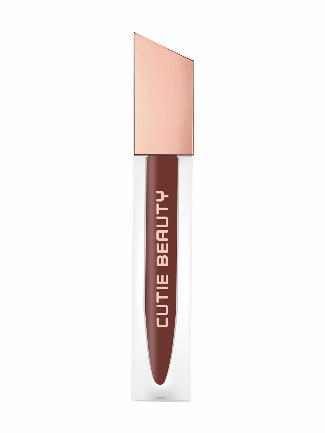CUTIE BEAUTY Lightweight Long-Lasting Matte Liquid Lipstick - 6 ml - Tragic Brown - 35