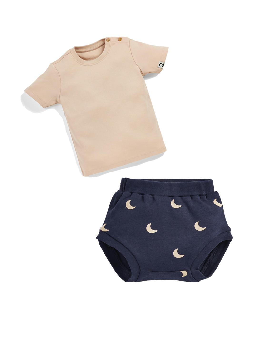 SPROG COLLECTION Unisex Kids T-shirt with Printed Shorts