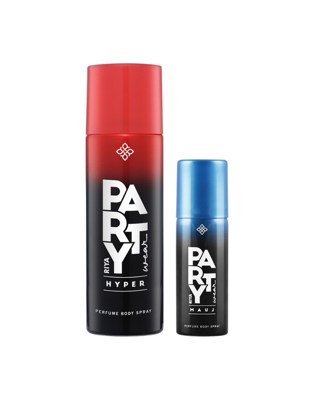 RIYA Men Set Of 2 Party Wear Hyper 200 ml & Mauj Long Lasting Body Spray 40 ml