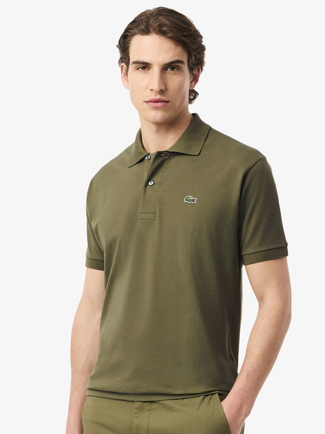 Lacoste L.12.12 Polo Collar Pure Cotton Classic Fit Casual T-shirt