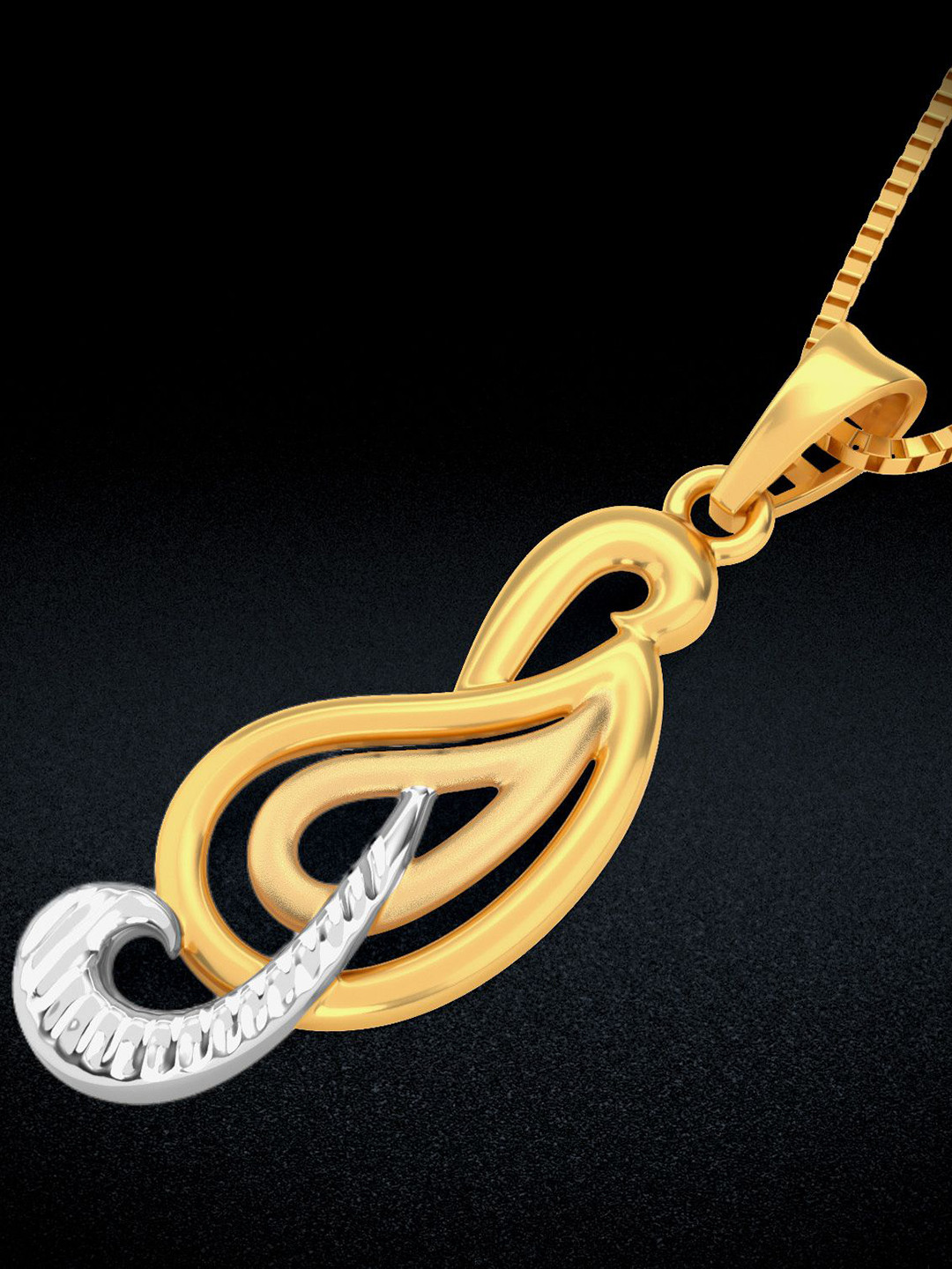 Joyalukkas 22KT Gold Music-Note Pendant - 1.914 g