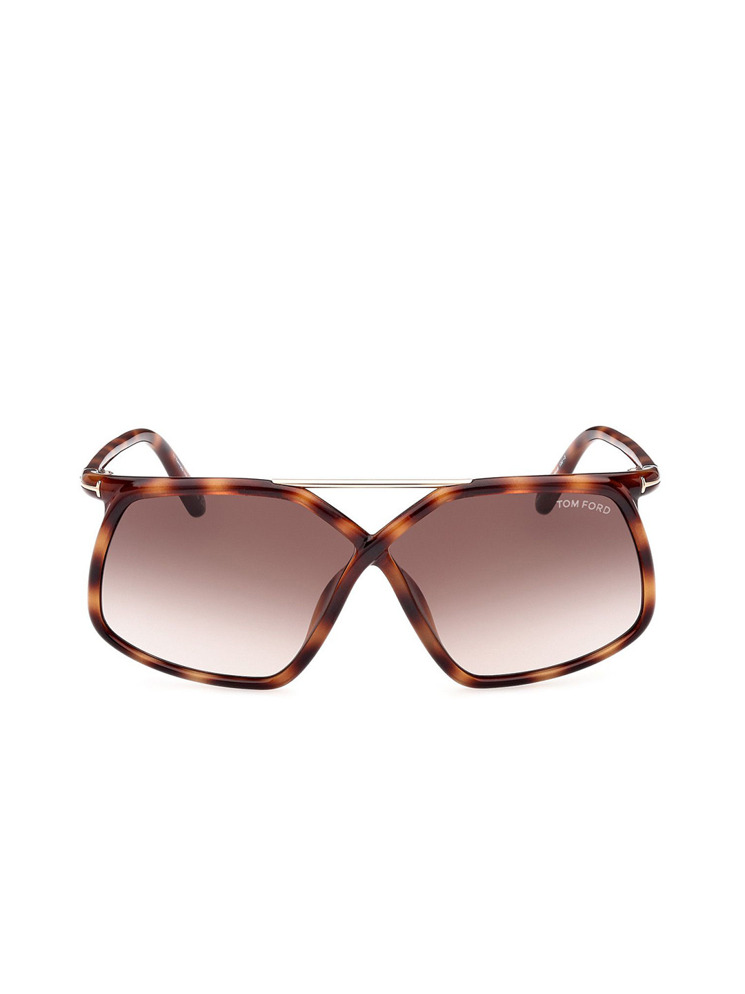 Tom Ford Women Full Rim UV Protected Aviator Sunglasses FT1038 64 52F