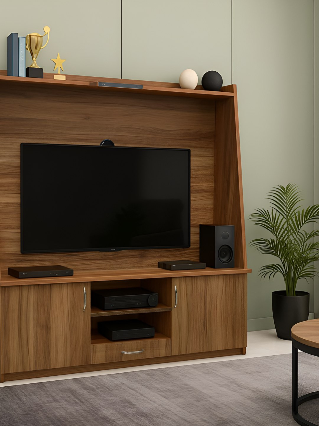 Kik Daffi Engineered Wooden Tv Unit