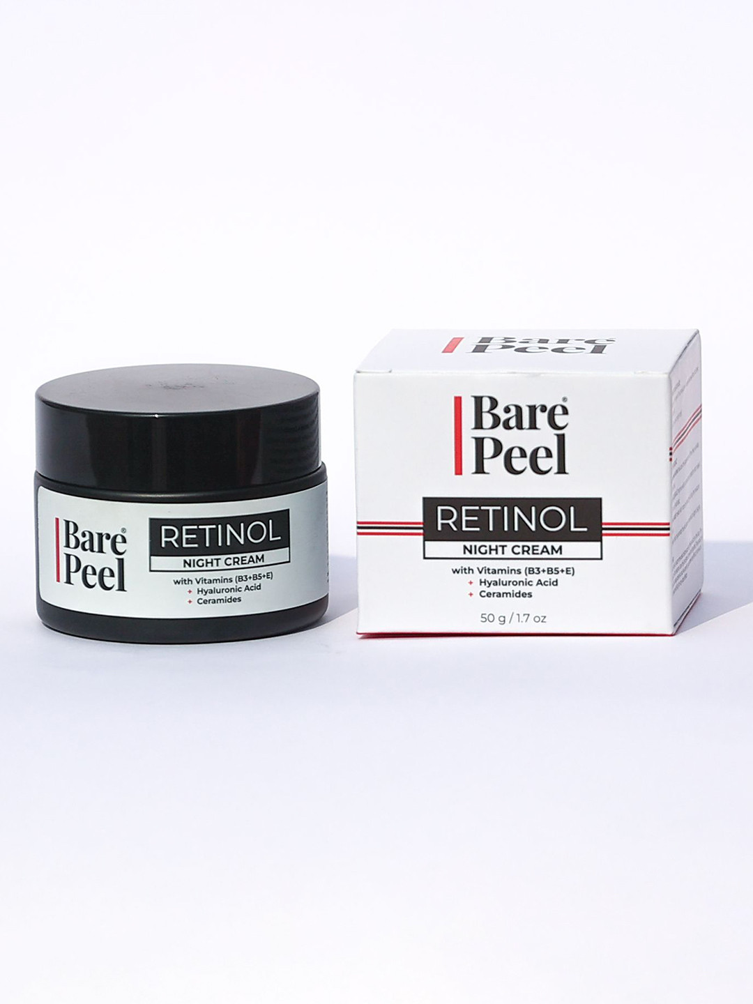 BARE PEEL Retinol Night Cream With Ceramides - 50 g
